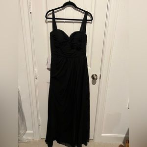 AZAZIE Black Bridesmaid Dress